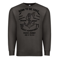 Smoke Born To Be Free Sea Premium Sweatshirt - Bettercallsaul