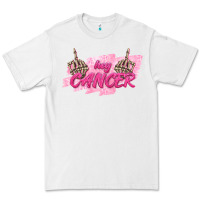 White Hey Cancer Premium Tee - texasbilliewilder