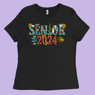 Senior 2024 Ladies Tee Designed By Texasbilliewilder