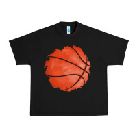 Black basketball patch Urban Heavy Tee - AdoDesignShop