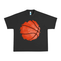 Pigment Black basketball patch Urban Heavy Tee - AdoDesignShop