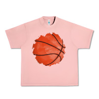 Salmon basketball patch Urban Heavy Tee - AdoDesignShop
