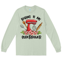 Matcha baking is my superpower malia Long Sleeve Tee - MaliasSmallBusiness