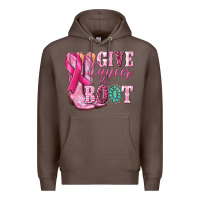 Coffee give cancer the boot Premium Hoodie - NancyCooperArtShop