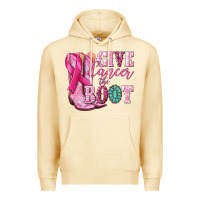 Pina Colada give cancer the boot Premium Hoodie - NancyCooperArtShop