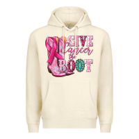 Sandshell give cancer the boot Premium Hoodie - NancyCooperArtShop