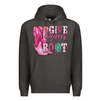 Smoke give cancer the boot Premium Hoodie - NancyCooperArtShop