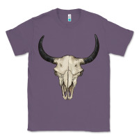 Lavender bull skull Classic Tee - BarkalooDesign