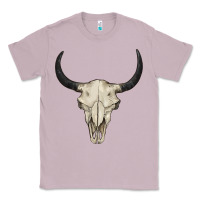 Lilac bull skull Classic Tee - BarkalooDesign