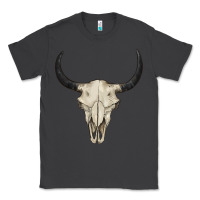 Smoke bull skull Classic Tee - BarkalooDesign