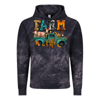 Cloud Black farm life farm animals truck Vintage Hoodie - Jasminsmagicworld