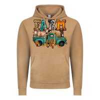 Vintage Camel farm life farm animals truck Vintage Hoodie - Jasminsmagicworld