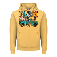 Farm Life Farm Animals Truck Vintage Hoodie | Teevron