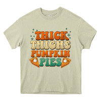 Mossy thick thighs pumpkin pies Heavy Core Tee - BarkalooDesign