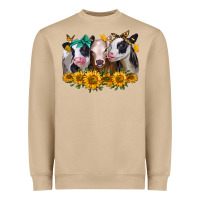 Mushroom sunflower heifers Heavyweight Sweatshirt - Jasminsmagicworld