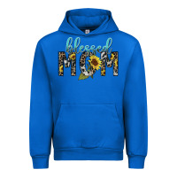 Cobalt Blessed mom sunflower mother's day Urban Hoodie - HowdyJamesFarm