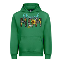 Emerald Blessed mom sunflower mother's day Urban Hoodie - HowdyJamesFarm