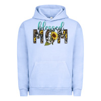 Pigment Grape Ice Blessed mom sunflower mother's day Urban Hoodie - HowdyJamesFarm