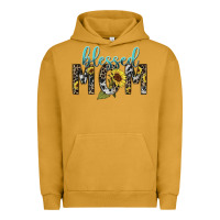 Pigment Peanut Butter Blessed mom sunflower mother's day Urban Hoodie - HowdyJamesFarm