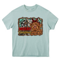 Arona merry christmas highland cow Heavy Core Tee - RanaPortraitStore