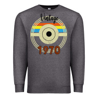 Charcoal Heather vintage 1970 Premium Sweatshirt - Bettercallsaul