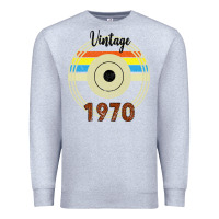 Heather Grey vintage 1970 Premium Sweatshirt - Bettercallsaul