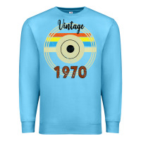 Ocean Blue vintage 1970 Premium Sweatshirt - Bettercallsaul