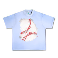 Grape Ice baseball patch Urban Heavy Tee - AdoDesignShop