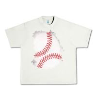 Pistachio baseball patch Urban Heavy Tee - AdoDesignShop