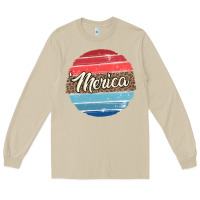 Mushroom leopard merica Long Sleeve Tee - MaliasSmallBusiness