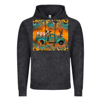 Vintage Black farm animals truck Vintage Hoodie - Jasminsmagicworld