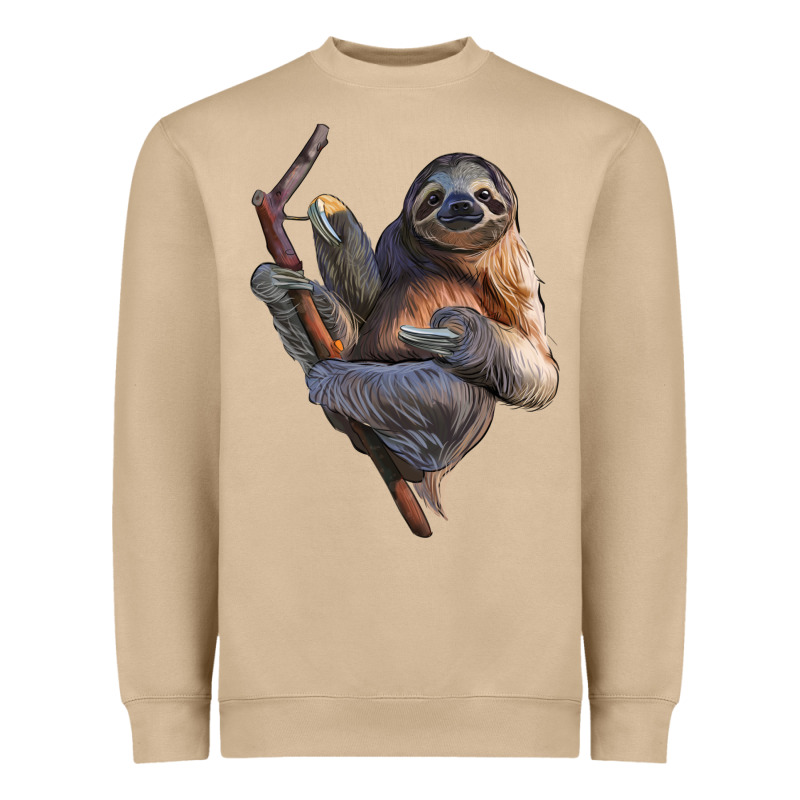 Sloth Heavyweight Sweatshirt by LillyAllenDesigns | Teevron