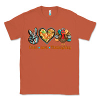 Copper peace love thanksgiving Classic Tee - BarkalooDesign
