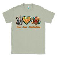 Matcha peace love thanksgiving Classic Tee - BarkalooDesign