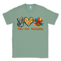 Sage peace love thanksgiving Classic Tee - BarkalooDesign