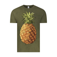 Vintage Olive pineapple Vintage Tee - Artiststas