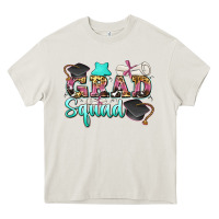 Cream grad squad Heavy Core Tee - Zillion Design Studio