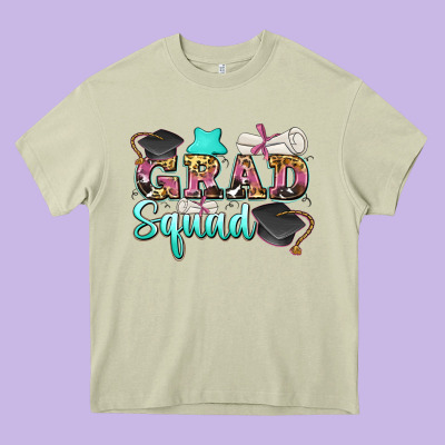 Grad Squad Heavy Core Tee Designed By Zillion Design Studio