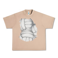 Burro 2 volleyball patch Urban Heavy Tee - AdoDesignShop