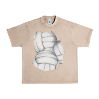 French Oak 2 volleyball patch Urban Heavy Tee - AdoDesignShop