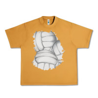 Peanut Butter 2 volleyball patch Urban Heavy Tee - AdoDesignShop