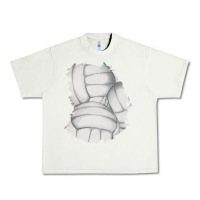 Pistachio 2 volleyball patch Urban Heavy Tee - AdoDesignShop