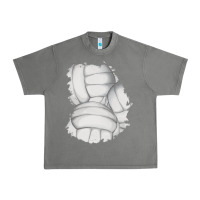 Tornado 2 volleyball patch Urban Heavy Tee - AdoDesignShop