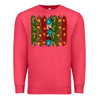 Cardinal christmas brushstrokes Premium Sweatshirt - RanaPortraitStore