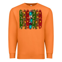 Carrot christmas brushstrokes Premium Sweatshirt - RanaPortraitStore