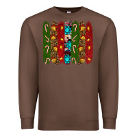 Chestnut christmas brushstrokes Premium Sweatshirt - RanaPortraitStore