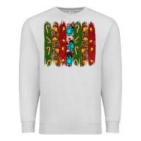 Dove Grey christmas brushstrokes Premium Sweatshirt - RanaPortraitStore