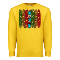 Lemon christmas brushstrokes Premium Sweatshirt - RanaPortraitStore