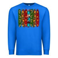 True Royal christmas brushstrokes Premium Sweatshirt - RanaPortraitStore