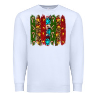 White christmas brushstrokes Premium Sweatshirt - RanaPortraitStore
